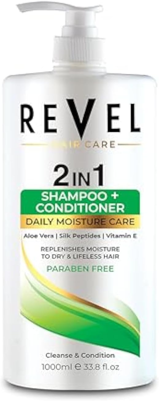 Revel Daily Moisture Care 2-in-1 Shampoo + Conditioner 1000ml